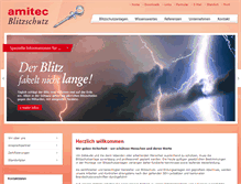 Tablet Screenshot of amitec.ch